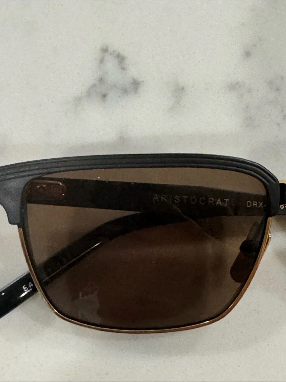 DITA Aristrocat black and gold Sunglasses